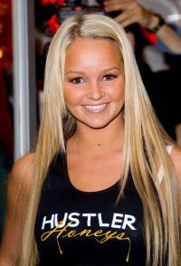 Sadly Jennifer never was a Hustler Honey. (A Hustler Honey was the female centrefold model(Usually nude and spread legged) in strong softcore magazine Hustler)