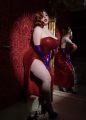 Voluptuous cosplay model Juliette Michele as Jessica