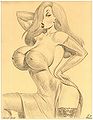 Erotic sketch of Jessica Rabbit Artist: Julius Zimmerman