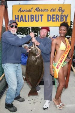 Reeves at the 2011 Halibut Derby, elected as Miss Halibut